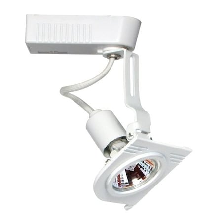 Elco Lighting Electronic Low Voltage Art Deco Gimbal Ring Track Fixture ET502W